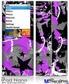 iPod Nano 4G Skin - SceneKid Purple