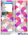 iPod Nano 4G Skin - Brushed Circles Pink