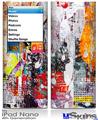 iPod Nano 4G Skin - Abstract Graffiti