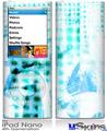 iPod Nano 4G Skin - Electro Graffiti Blue