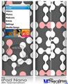 iPod Nano 4G Skin - Locknodes 04 Pink