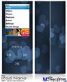 iPod Nano 4G Skin - Bokeh Hearts Blue