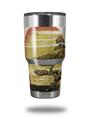 WraptorSkinz Skin Wrap compatible with RTIC 30oz ORIGINAL 2017 AND OLDER Tumblers Bonsai Sunset (TUMBLER NOT INCLUDED)