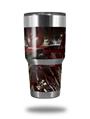 WraptorSkinz Skin Wrap compatible with RTIC 30oz ORIGINAL 2017 AND OLDER Tumblers Domain Wall (TUMBLER NOT INCLUDED)