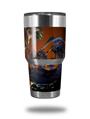 WraptorSkinz Skin Wrap compatible with RTIC 30oz ORIGINAL 2017 AND OLDER Tumblers Alien Tech (TUMBLER NOT INCLUDED)