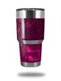 WraptorSkinz Skin Wrap compatible with RTIC 30oz ORIGINAL 2017 AND OLDER Tumblers Bokeh Music Hot Pink (TUMBLER NOT INCLUDED)