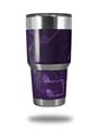 WraptorSkinz Skin Wrap compatible with RTIC 30oz ORIGINAL 2017 AND OLDER Tumblers Bokeh Music Purple (TUMBLER NOT INCLUDED)