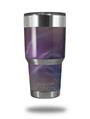 WraptorSkinz Skin Wrap compatible with RTIC 30oz ORIGINAL 2017 AND OLDER Tumblers Purple Orange (TUMBLER NOT INCLUDED)