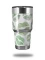WraptorSkinz Skin Wrap compatible with RTIC 30oz ORIGINAL 2017 AND OLDER Tumblers Green Lips (TUMBLER NOT INCLUDED)