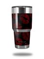 WraptorSkinz Skin Wrap compatible with RTIC 30oz ORIGINAL 2017 AND OLDER Tumblers Red And Black Lips (TUMBLER NOT INCLUDED)
