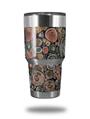 WraptorSkinz Skin Wrap compatible with RTIC 30oz ORIGINAL 2017 AND OLDER Tumblers Woodcut Natural 135 - 0401 (TUMBLER NOT INCLUDED)
