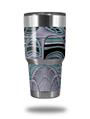 WraptorSkinz Skin Wrap compatible with RTIC 30oz ORIGINAL 2017 AND OLDER Tumblers Socialist Abstract (TUMBLER NOT INCLUDED)