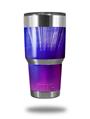 WraptorSkinz Skin Wrap compatible with RTIC 30oz ORIGINAL 2017 AND OLDER Tumblers Bent Light Blueish (TUMBLER NOT INCLUDED)