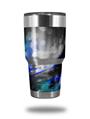 WraptorSkinz Skin Wrap compatible with RTIC 30oz ORIGINAL 2017 AND OLDER Tumblers ZaZa Blue (TUMBLER NOT INCLUDED)