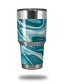 WraptorSkinz Skin Wrap compatible with RTIC 30oz ORIGINAL 2017 AND OLDER Tumblers Blue Marble (TUMBLER NOT INCLUDED)