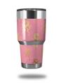 WraptorSkinz Skin Wrap compatible with RTIC 30oz ORIGINAL 2017 AND OLDER Tumblers Golden Unicorn (TUMBLER NOT INCLUDED)