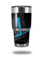 WraptorSkinz Skin Wrap compatible with RTIC 30oz ORIGINAL 2017 AND OLDER Tumblers Baja 0004 Blue Medium (TUMBLER NOT INCLUDED)
