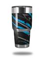 WraptorSkinz Skin Wrap compatible with RTIC 30oz ORIGINAL 2017 AND OLDER Tumblers Baja 0014 Blue Medium (TUMBLER NOT INCLUDED)