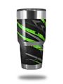 WraptorSkinz Skin Wrap compatible with RTIC 30oz ORIGINAL 2017 AND OLDER Tumblers Baja 0014 Neon Green (TUMBLER NOT INCLUDED)