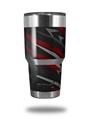 WraptorSkinz Skin Wrap compatible with RTIC 30oz ORIGINAL 2017 AND OLDER Tumblers Baja 0014 Red Dark (TUMBLER NOT INCLUDED)