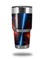 WraptorSkinz Skin Wrap compatible with RTIC 30oz ORIGINAL 2017 AND OLDER Tumblers Quasar Fire (TUMBLER NOT INCLUDED)