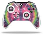 WraptorSkinz Decal Skin Wrap Set works with 2016 and newer XBOX One S / X Controller Tie Dye Peace Sign 103 (CONTROLLER NOT INCLUDED)