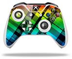 WraptorSkinz Decal Skin Wrap Set works with 2016 and newer XBOX One S / X Controller Rainbow Plaid (CONTROLLER NOT INCLUDED)