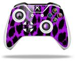 WraptorSkinz Decal Skin Wrap Set works with 2016 and newer XBOX One S / X Controller Purple Leopard (CONTROLLER NOT INCLUDED)