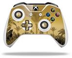 WraptorSkinz Decal Skin Wrap Set works with 2016 and newer XBOX One S / X Controller Summer Palm Trees (CONTROLLER NOT INCLUDED)