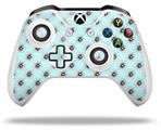 WraptorSkinz Decal Skin Wrap Set works with 2016 and newer XBOX One S / X Controller Kearas Daisies Seafoam (CONTROLLER NOT INCLUDED)