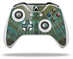 WraptorSkinz Decal Skin Wrap Set works with 2016 and newer XBOX One S / X Controller Tie Dye Turquoise Stripes (CONTROLLER NOT INCLUDED)