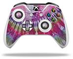 WraptorSkinz Decal Skin Wrap Set works with 2016 and newer XBOX One S / X Controller Tie Dye Red Stripes (CONTROLLER NOT INCLUDED)