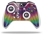 WraptorSkinz Decal Skin Wrap Set works with 2016 and newer XBOX One S / X Controller Tie Dye Red and Purple Stripes (CONTROLLER NOT INCLUDED)