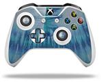 WraptorSkinz Decal Skin Wrap Set works with 2016 and newer XBOX One S / X Controller Tie Dye All Blue Stripes (CONTROLLER NOT INCLUDED)