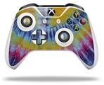 WraptorSkinz Decal Skin Wrap Set works with 2016 and newer XBOX One S / X Controller Tie Dye Red and Yellow Stripes (CONTROLLER NOT INCLUDED)