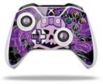 WraptorSkinz Decal Skin Wrap Set works with 2016 and newer XBOX One S / X Controller Purple Girly Skull (CONTROLLER NOT INCLUDED)