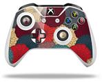 WraptorSkinz Decal Skin Wrap Set works with 2016 and newer XBOX One S / X Controller Flowers Pattern 04 (CONTROLLER NOT INCLUDED)