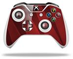 WraptorSkinz Decal Skin Wrap Set works with 2016 and newer XBOX One S / X Controller VintageID 25 Red (CONTROLLER NOT INCLUDED)