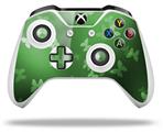 WraptorSkinz Decal Skin Wrap Set works with 2016 and newer XBOX One S / X Controller Bokeh Butterflies Green (CONTROLLER NOT INCLUDED)