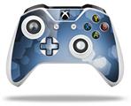 WraptorSkinz Decal Skin Wrap Set works with 2016 and newer XBOX One S / X Controller Bokeh Hex Blue (CONTROLLER NOT INCLUDED)