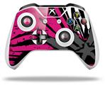 WraptorSkinz Decal Skin Wrap Set works with 2016 and newer XBOX One S / X Controller Baja 0040 Fuchsia Hot Pink (CONTROLLER NOT INCLUDED)