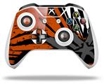 WraptorSkinz Decal Skin Wrap Set works with 2016 and newer XBOX One S / X Controller Baja 0040 Orange Burnt (CONTROLLER NOT INCLUDED)