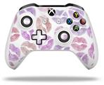 WraptorSkinz Decal Skin Wrap Set works with 2016 and newer XBOX One S / X Controller Pink Purple Lips (CONTROLLER NOT INCLUDED)