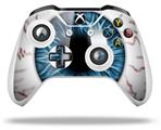 WraptorSkinz Decal Skin Wrap Set works with 2016 and newer XBOX One S / X Controller Eyeball Blue (CONTROLLER NOT INCLUDED)