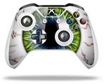 WraptorSkinz Decal Skin Wrap Set works with 2016 and newer XBOX One S / X Controller Eyeball Blue Green (CONTROLLER NOT INCLUDED)