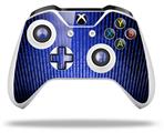 WraptorSkinz Decal Skin Wrap Set works with 2016 and newer XBOX One S / X Controller Binary Rain Blue (CONTROLLER NOT INCLUDED)