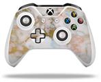 WraptorSkinz Decal Skin Wrap Set works with 2016 and newer XBOX One S / X Controller Pastel Gilded Marble (CONTROLLER NOT INCLUDED)