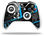WraptorSkinz Decal Skin Wrap Set works with 2016 and newer XBOX One S / X Controller Baja 0004 Blue Medium (CONTROLLER NOT INCLUDED)