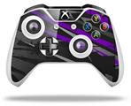 WraptorSkinz Decal Skin Wrap Set works with 2016 and newer XBOX One S / X Controller Baja 0014 Purple (CONTROLLER NOT INCLUDED)