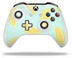 WraptorSkinz Decal Skin Wrap Set works with 2016 and newer XBOX One S / X Controller Lemons Blue (CONTROLLER NOT INCLUDED)